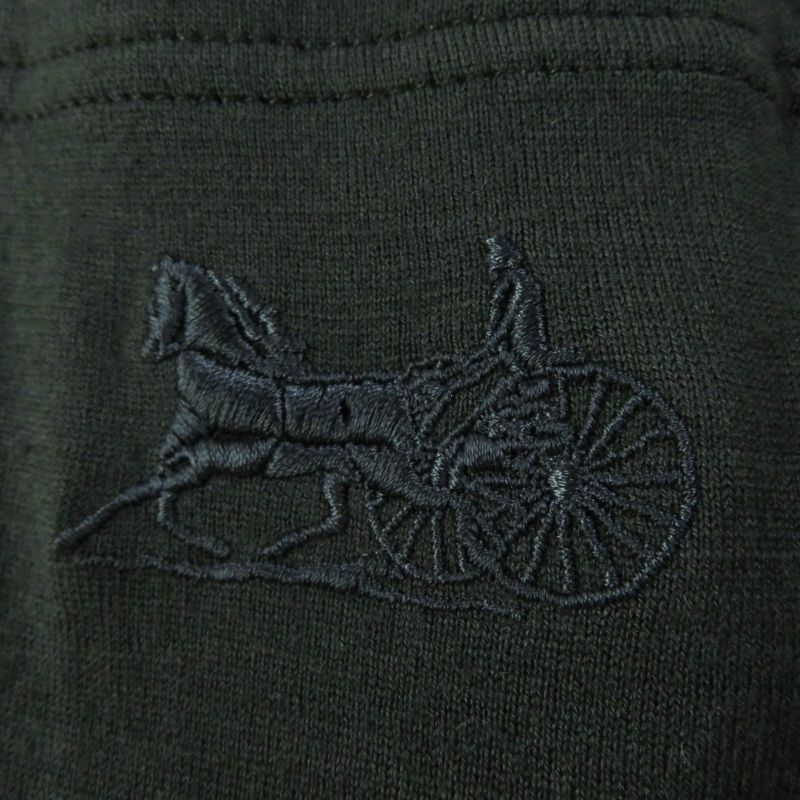 Celine 2x561453l Wool Cashmere Carriage Embroidery Gold Button Long Sleeve