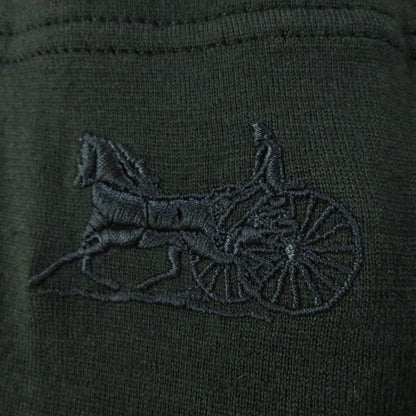 Celine 2x561453l Wool Cashmere Carriage Embroidery Gold Button Long Sleeve