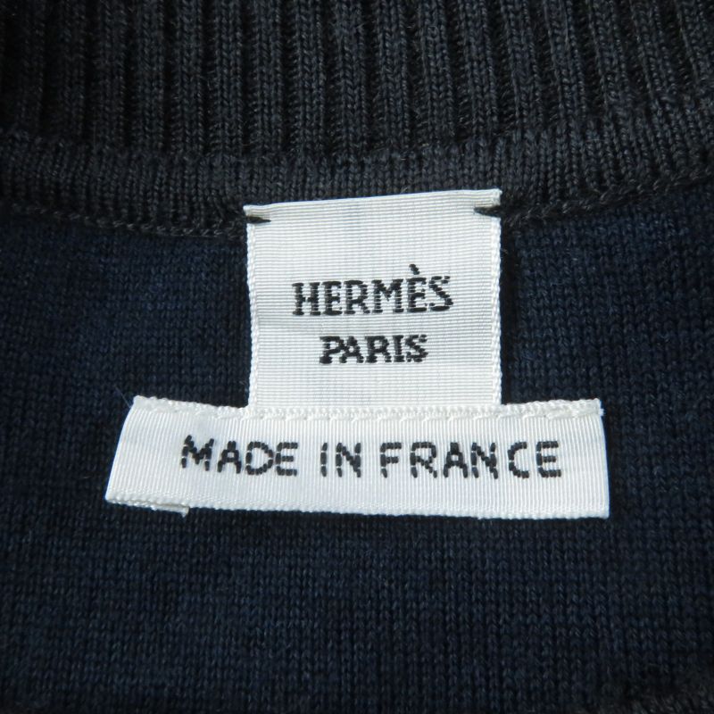 Hermes 2h2825ds Harnais DE COUR Court Saddlery Silk Cashmere Twill Laine Long