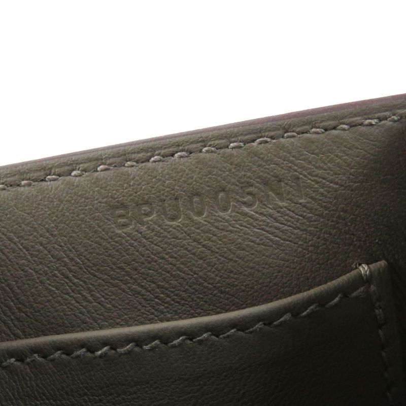 Hermes Geta Etoupe Gold Hardware Shoulder Bag Engraved B With Box And Storage