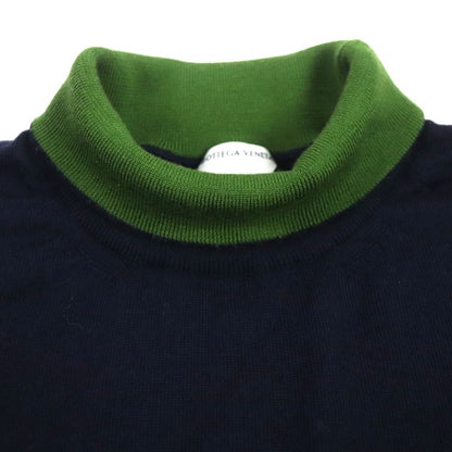  Bottega Veneta 2022 725774 100% Wool Logo Embroidery Turtleneck