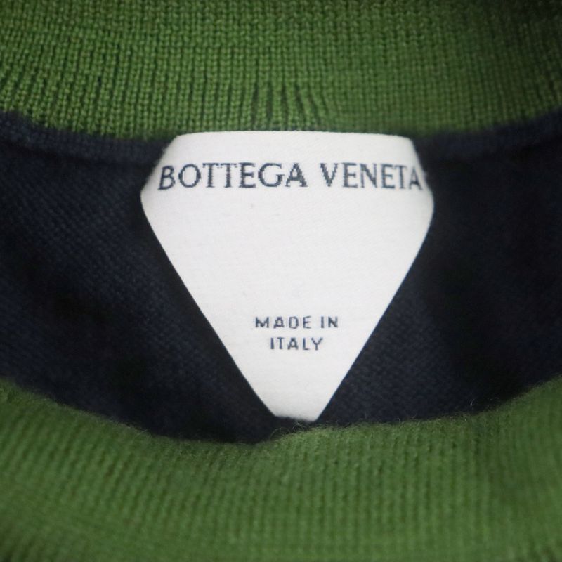  Bottega Veneta 2022 725774 100% Wool Logo Embroidery Turtleneck