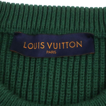  Louis Vuitton 21SS Rasta Collar Jamaica Logo Embroidered Crew Neck Knit Multi