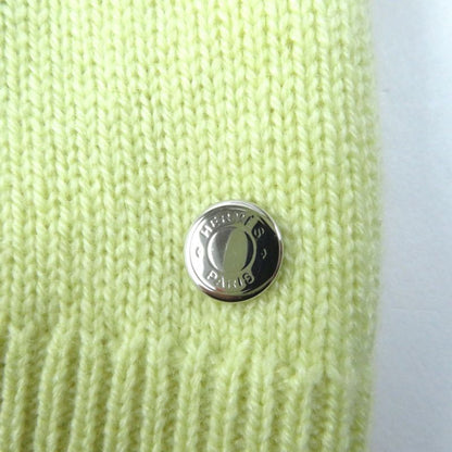 Hermes 2022 100% Cashmere Crew Neck With Serie Buttons Long Sleeves Sweater/knit