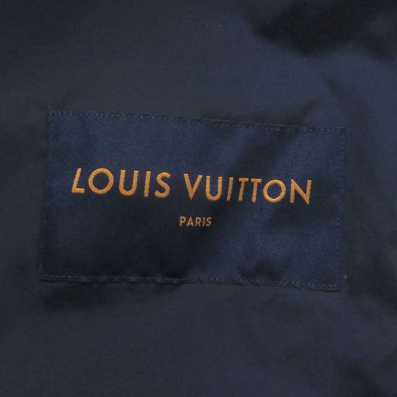 Louis Vuitton 19AW Docking Pullover Windbreaker Anorak Hoodie Blouson Navy 52