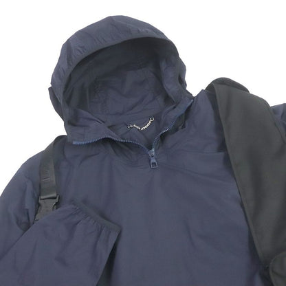 Louis Vuitton 19AW Docking Pullover Windbreaker Anorak Hoodie Blouson Navy 52