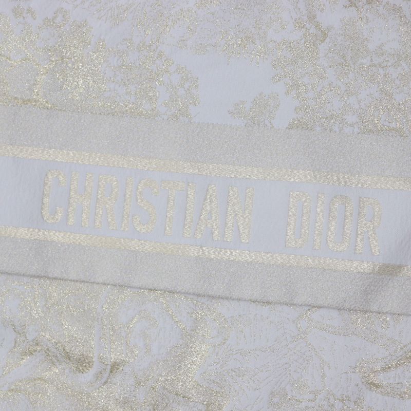 Christian DIOR 217c31a2985 Toile De Jouy Windbreaker Jacket Light Beige Gold S