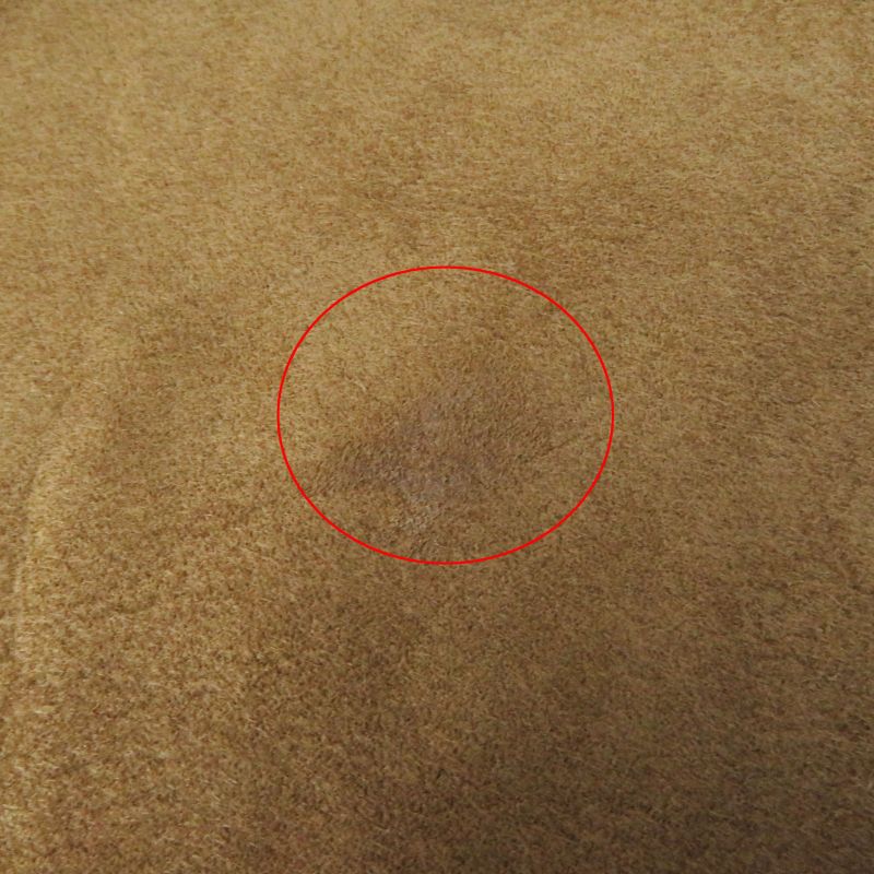 Saint Laurent Paris 442509 Super Long Mouton Coat Brown 36 Ladies