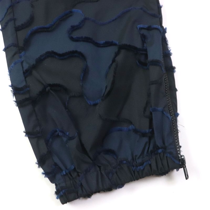 Christian DIOR 017a08a2960 Camouflage Pattern Hem Zip Jacquard Pants With Logo