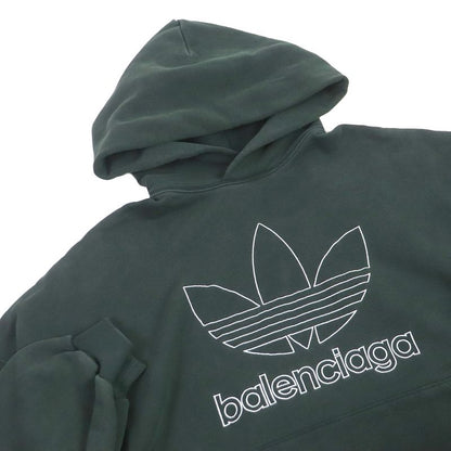 Balenciaga Adidas 23SS 712396 Cotton Trefoil Logo Embroidery
