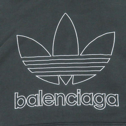Balenciaga Adidas 23SS 712396 Cotton Trefoil Logo Embroidery