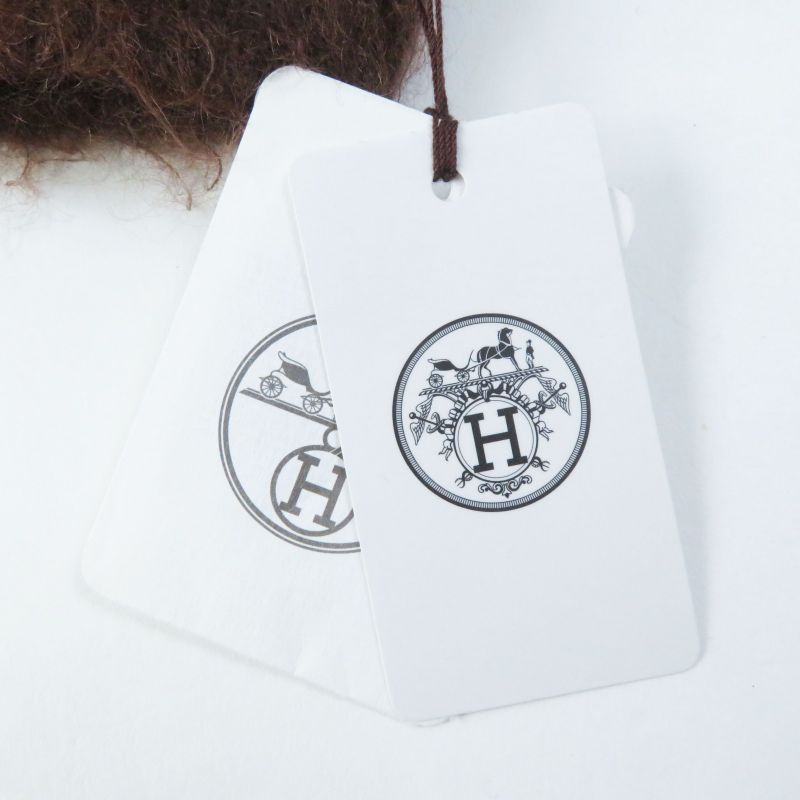 Hermes 22AW 2h2600dg Wool Mohair Silk Cashmere Long Sleeve Knit Pullover