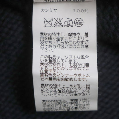 Hermes 100% Cashmere V-back Knit Dress With Arm Cabas Gray 38 Made In Italy