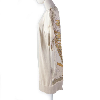 Hermes 2020 Napoleon Silk Cashmere Twill Laine Long Cardigan And Dress Ensemble