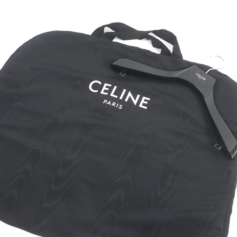 Celine 21SS 2v87c851c THE Dancing KID Teddy Jacket Back Logo Studded Satin