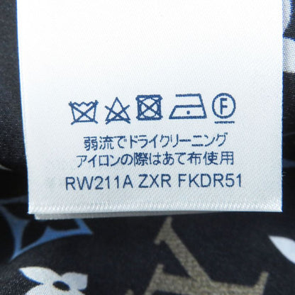 Louis Vuitton 2021 Fkdr51 Game On Ruffle Scoopneck Babydoll Dress 100% Silk