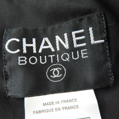 CHANEL 97A P09679 Zip Jacket With Coco Mark And Pleated Skirt Tweed Set-up