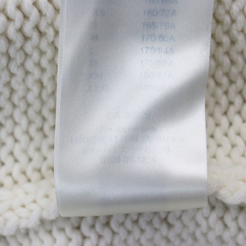 Louis Vuitton 19AW Hhn15w Baseball Zip-up Knit Long Cardigan 100% Wool LV Logo