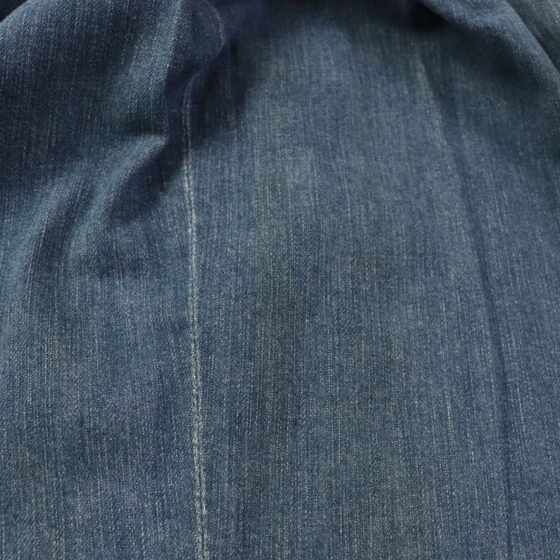 CHANEL Vintage 07C P30000 Halter Neck Pleated Denim Dress With Coco Hardware