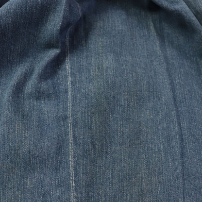 CHANEL Vintage 07C P30000 Halter Neck Pleated Denim Dress With Coco Hardware