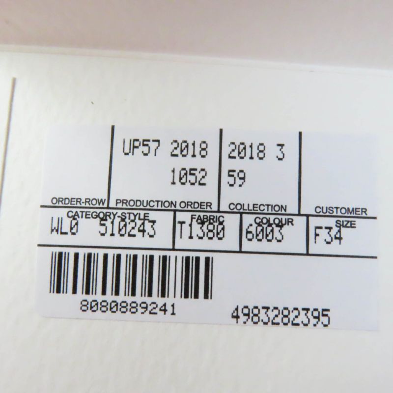 Balenciaga 510243 Virgin Wool Jacquard Logo Long Sleeve Knit Pink Black 34