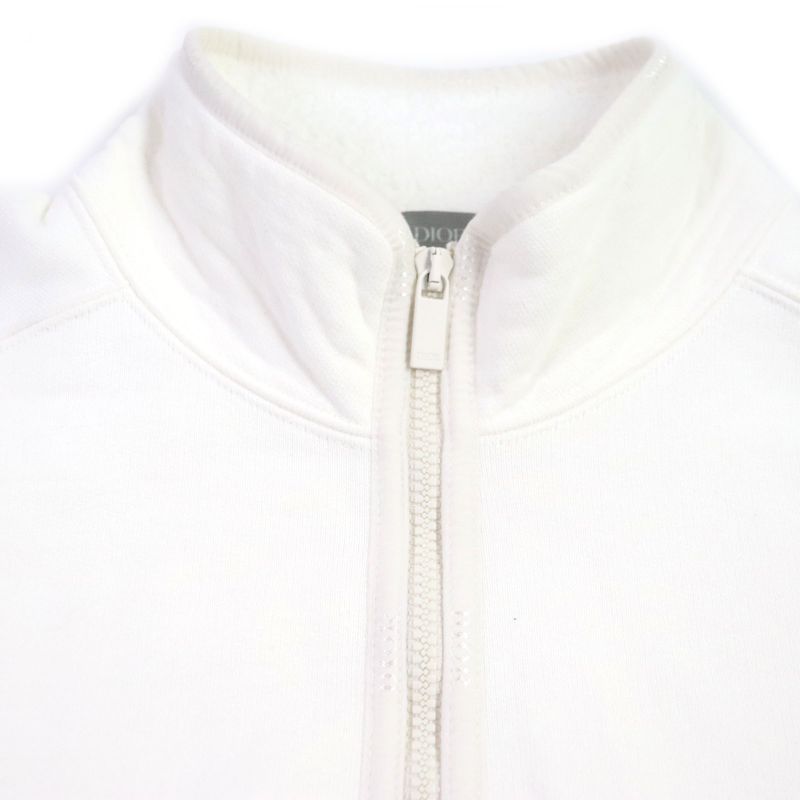  DIOR Homme 24SS 413j434a0879 DIOR 47 Logo Embroidered Half-zip Pullover