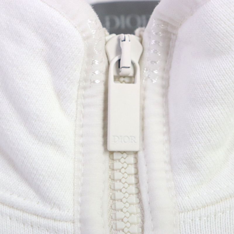  DIOR Homme 24SS 413j434a0879 DIOR 47 Logo Embroidered Half-zip Pullover