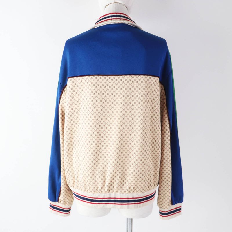 Gucci 655196 Interlocking G Print Jersey Jacket Multi M Genuine