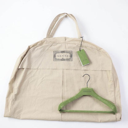 Gucci 653412 Half Zip GG Pattern Long Sleeve Dress Red M With Hanger And