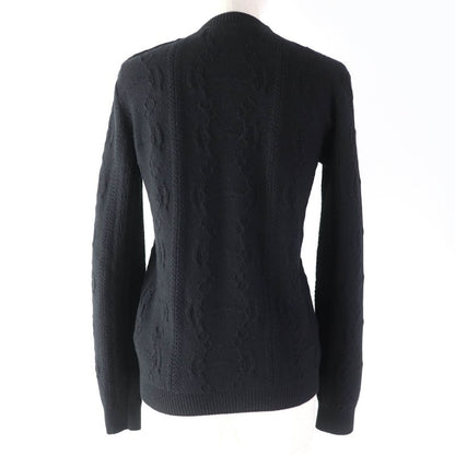 Hermes 2022 2h2644d6 Cashmere Blend With Serie Buttons Chaine D'ancre Patterned