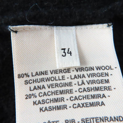 Hermes 2022 2h2644d6 Cashmere Blend With Serie Buttons Chaine D'ancre Patterned