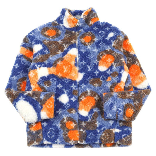 Louis Vuitton 23SS 1aau8l Jacquard Camo Fleece Blouson Monogram Sheer Ring