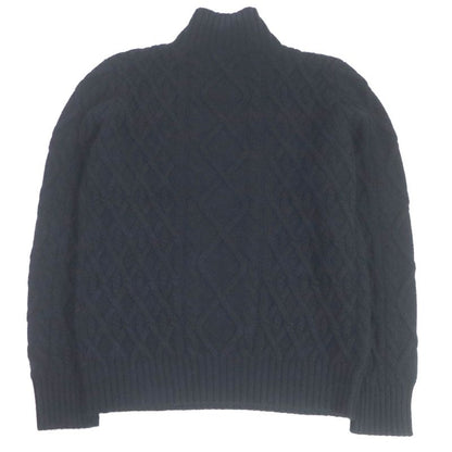 DIOR Homme 113m616at183 100% Cashmere CD Logo Embroidery High Neck Cable Knit