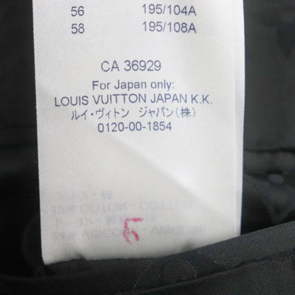 Louis Vuitton Madras Check Monogram Logo Button Chester Coat Pink Multi 48