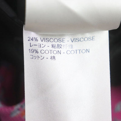 Louis Vuitton Madras Check Monogram Logo Button Chester Coat Pink Multi 48