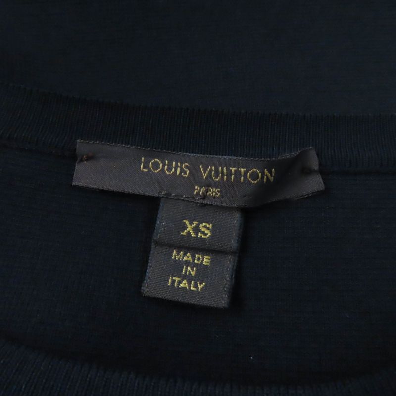 Louis Vuitton Monogram Flower Lace Knee-length Paneled Dress Black XS (equivalen