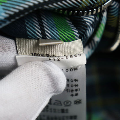 Hermes 2021 Checkered Half-zip Pullover Jacket Blouson Multicolor 46 With