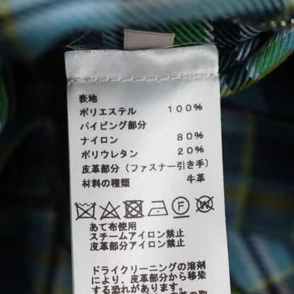 Hermes 2021 Checkered Half-zip Pullover Jacket Blouson Multicolor 46 With