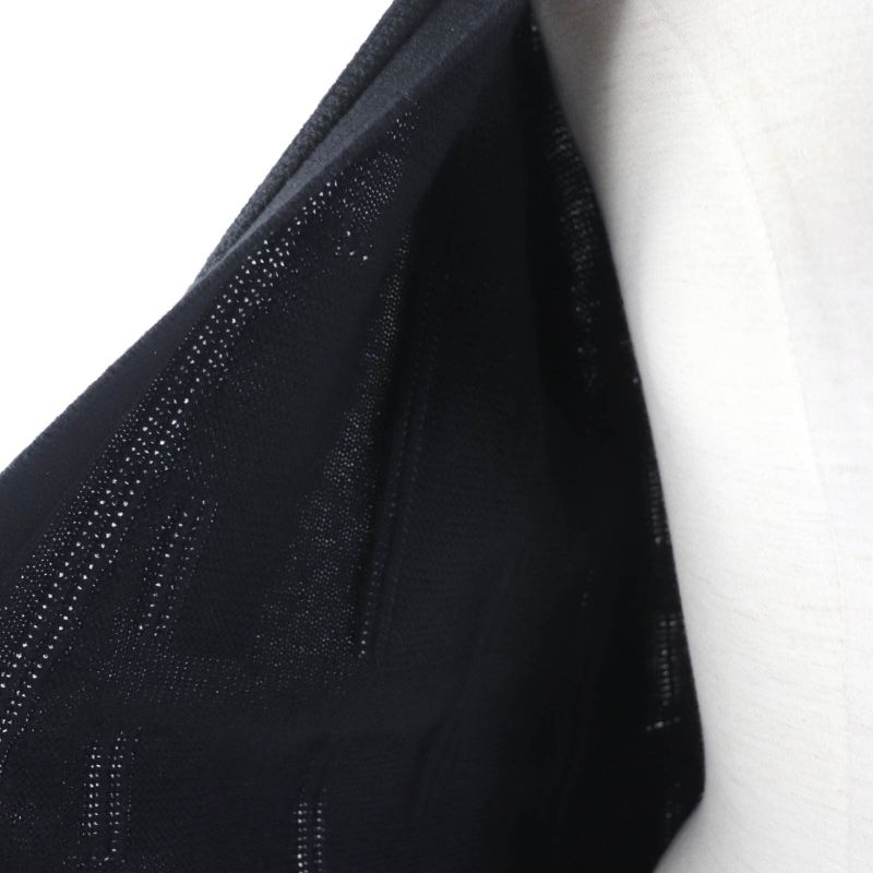 Hermes 2020 100% Wool H Pattern With Serie Buttons Oversilhouette Long Sleeves