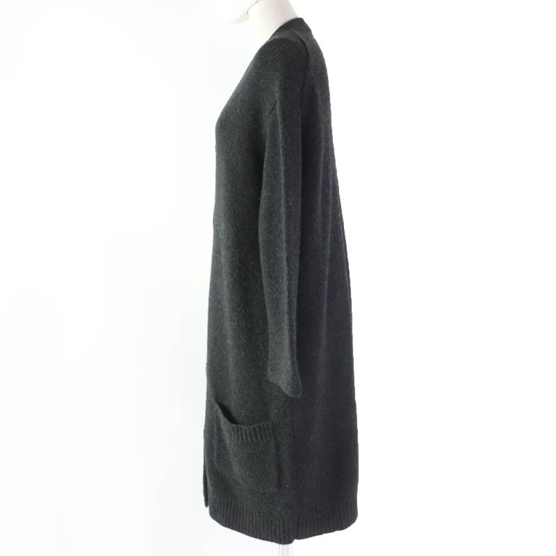 Celine 2 5q46/4206 100% Cashmere Phoebe Period Long Sleeves Knitted Coat Long