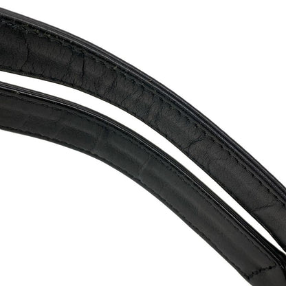 Chanel Tote Bag Matelasse Black Silver Hardware / Chain Shoulder