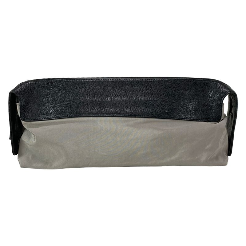 Chanel Tote Bag Matelasse Black Silver Hardware / Chain Shoulder