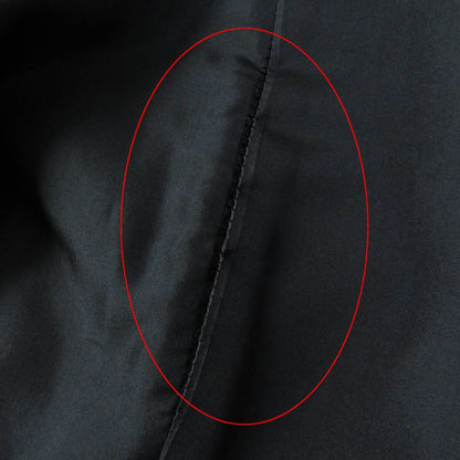 CHANEL 11A P41836 Wool Angora Mix Trapeze Skirt With Coco Mark Metal Buttons