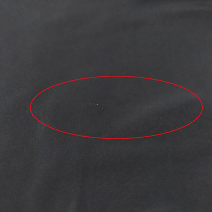 Prada 19 Years APD1 Silk Jacquard Waist Switch Long Sleeve Long Shirt Black 38S