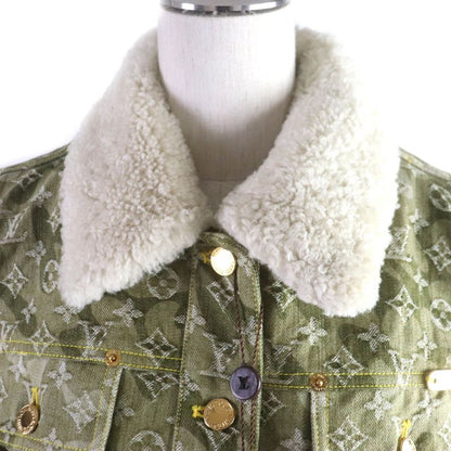 Louis Vuitton 08AW Monogram Camouflage Line Monogram Denim Jacket Khaki With