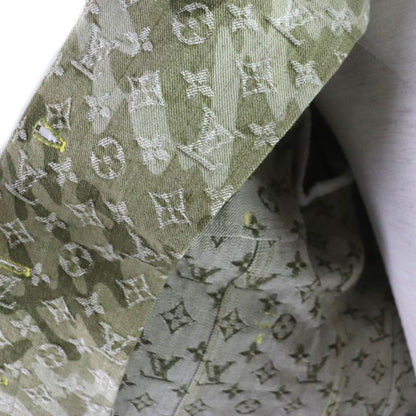 Louis Vuitton 08AW Monogram Camouflage Line Monogram Denim Jacket Khaki With