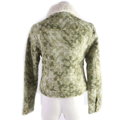 Louis Vuitton 08AW Monogram Camouflage Line Monogram Denim Jacket Khaki With