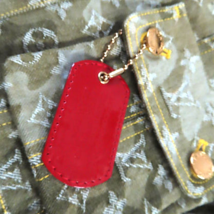 Louis Vuitton 08AW Monogram Camouflage Line Monogram Denim Jacket Khaki With