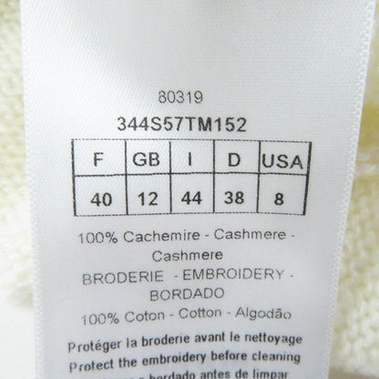 Christian DIOR 23AW 344s57tm152 Indian Taiga Motif Cashmere Cotton Long Sleeve