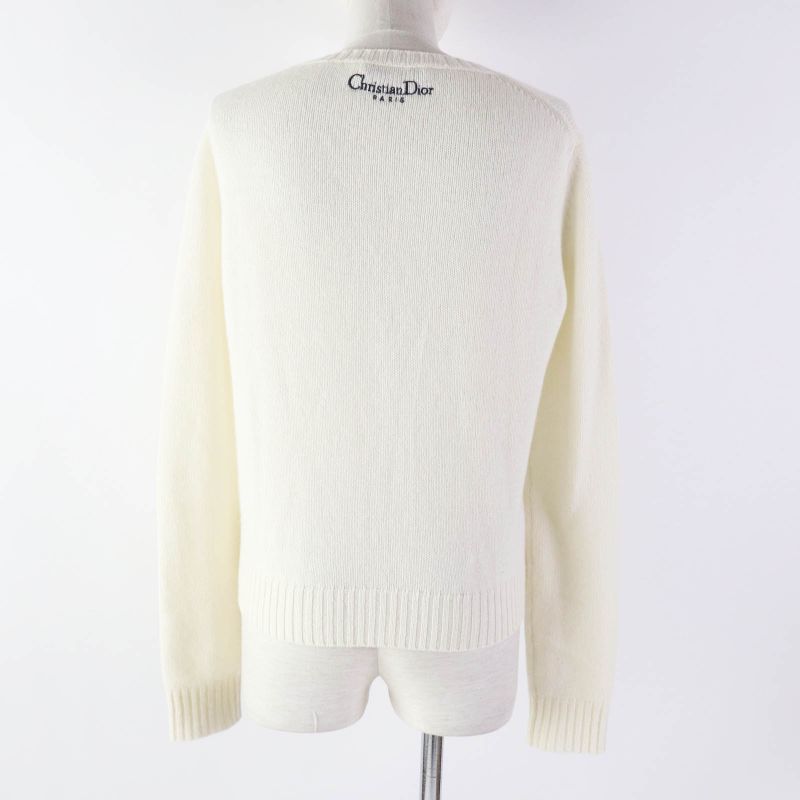 Christian DIOR 23AW 344s57tm152 Indian Taiga Motif Cashmere Cotton Long Sleeve